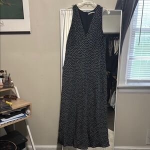 Polka Dot Maxi Dress